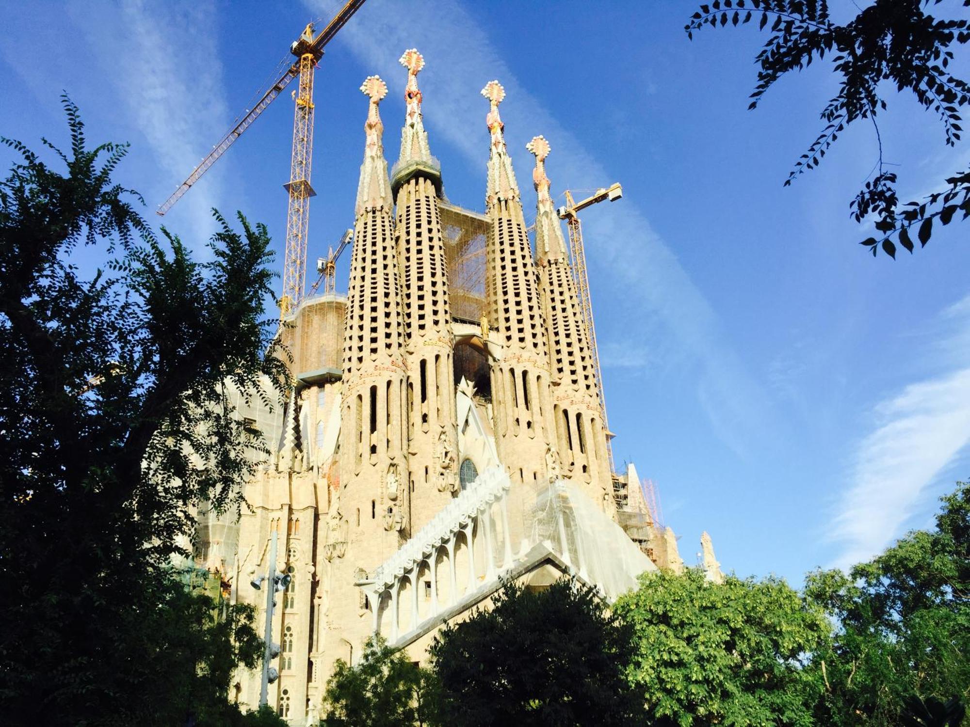 Apartment Bright Sagrada Familia Barcelona Exteriör bild